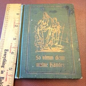 Vintage German Luthern 1908 Confirmation Book